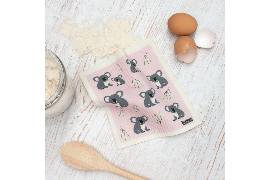 RetroKitchen compostable kitchen sponge_koalas_on bench