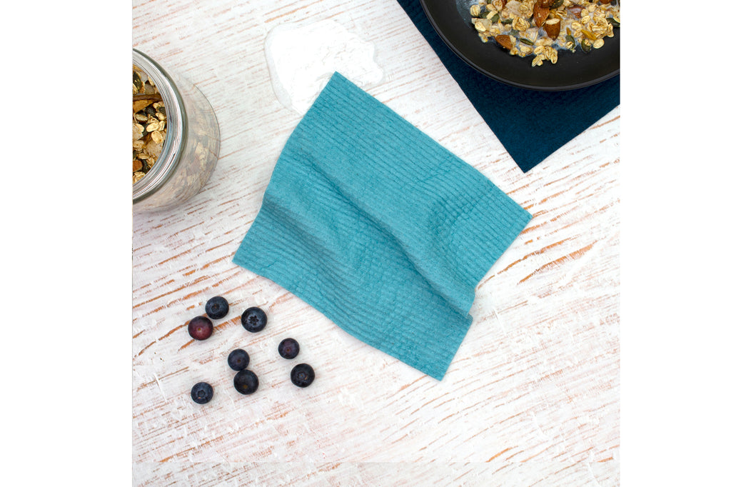 RetroKitchen Heirloom Compostable Sponge Cloths_Marine