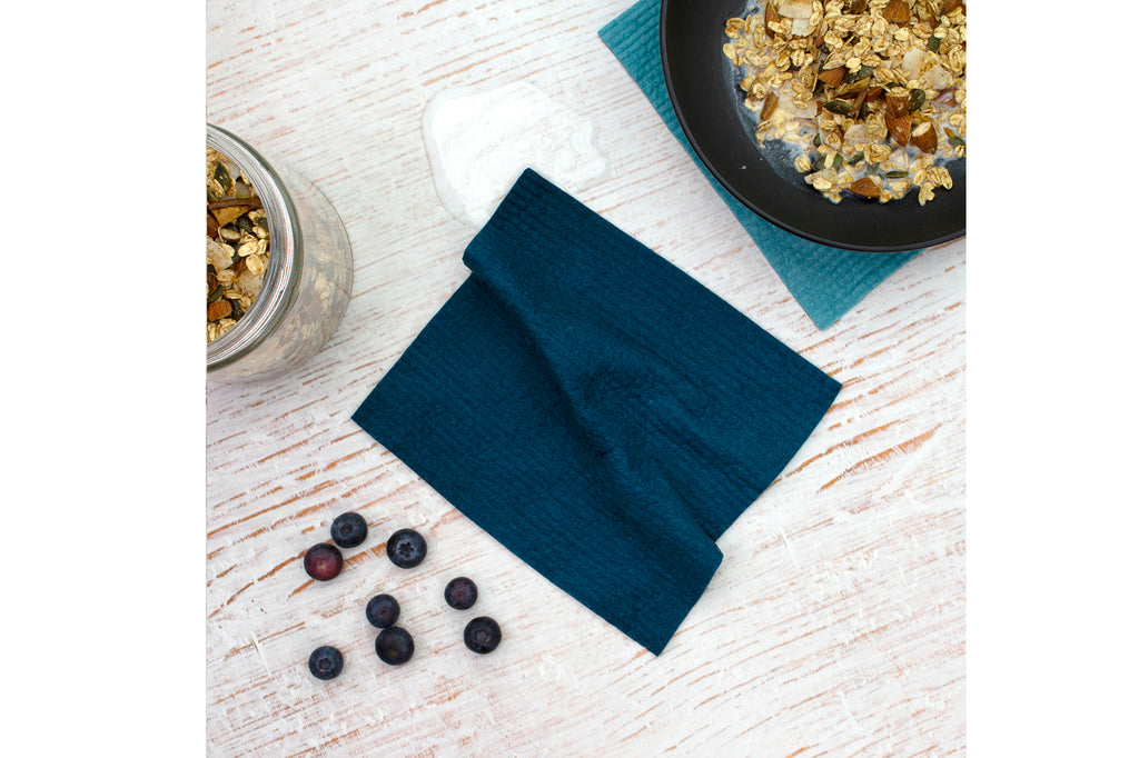 RetroKitchen Heirloom Compostable Sponge Cloths_Marine