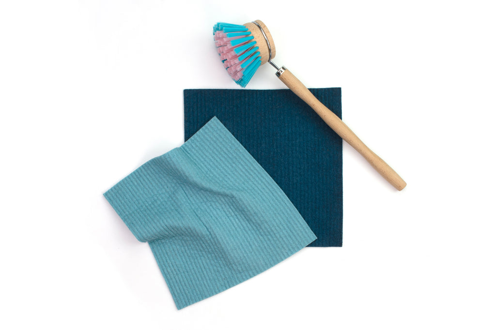 RetroKitchen Heirloom Compostable Sponge Cloths_Marine