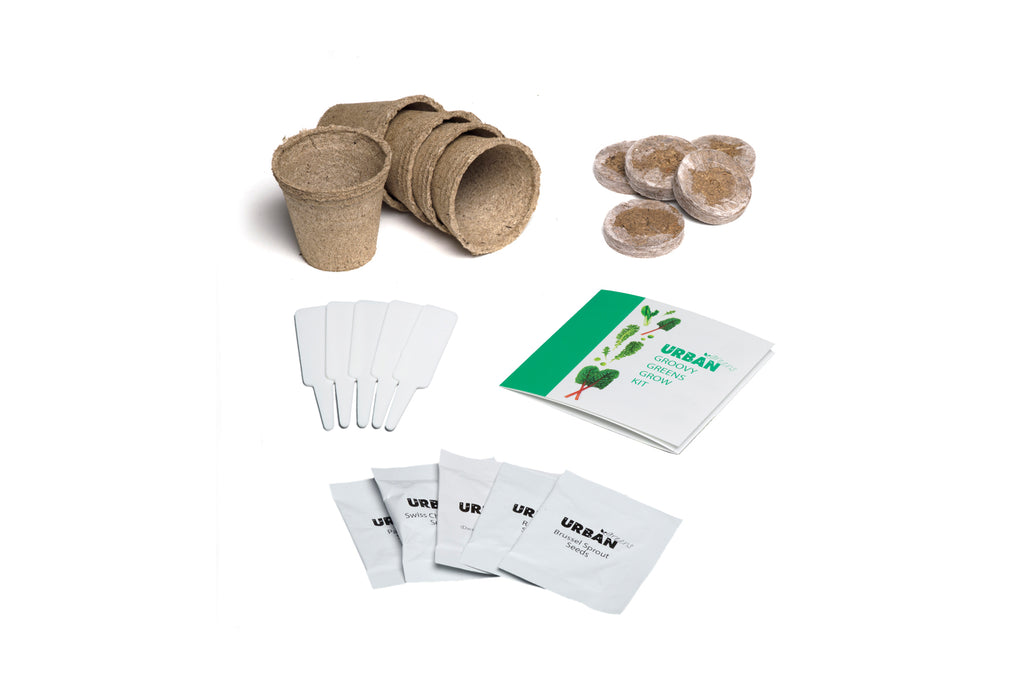 Urban Greens Grow Your Own Green Vegetable Garden Kit