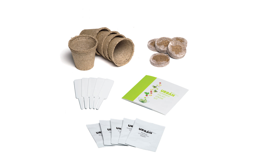 Urban Greens Grow Your Own Summer Salad Garden Kit