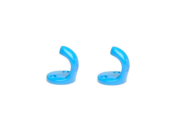 retrokitchen small enamel hooks in blue