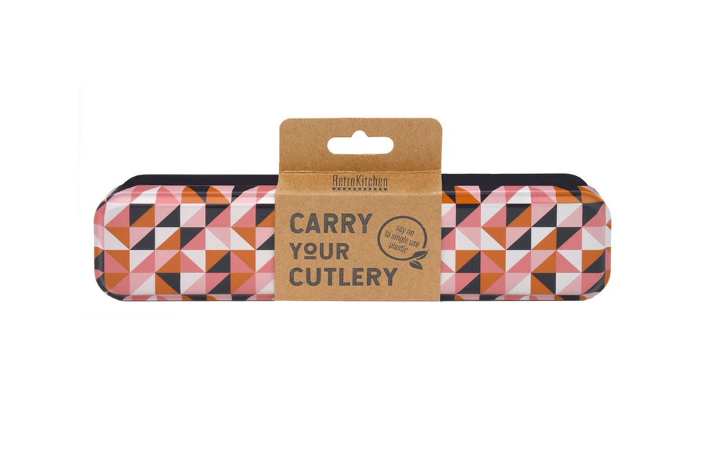RetroKitchen Carry Your Cutlery - Geometric
