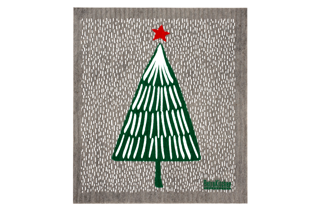 Sponge Cloth - Christmas Tree