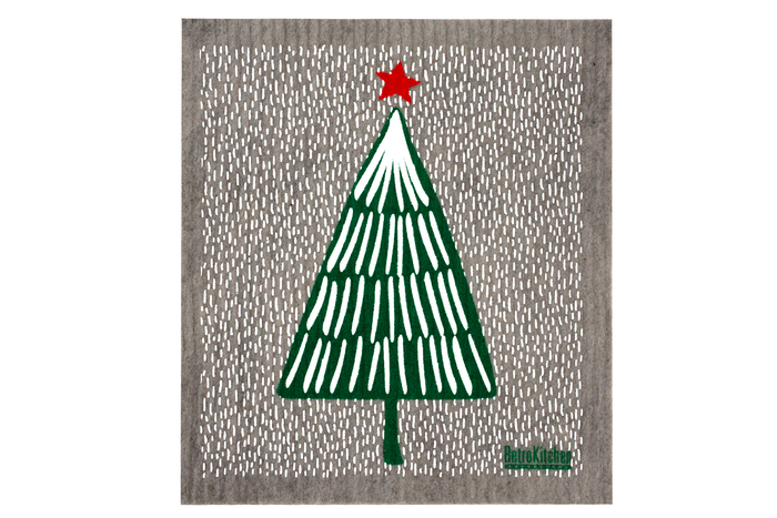 Sponge Cloth - Christmas Tree