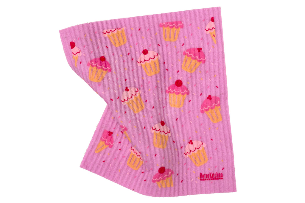 Sponge Cloth - Cupcakes