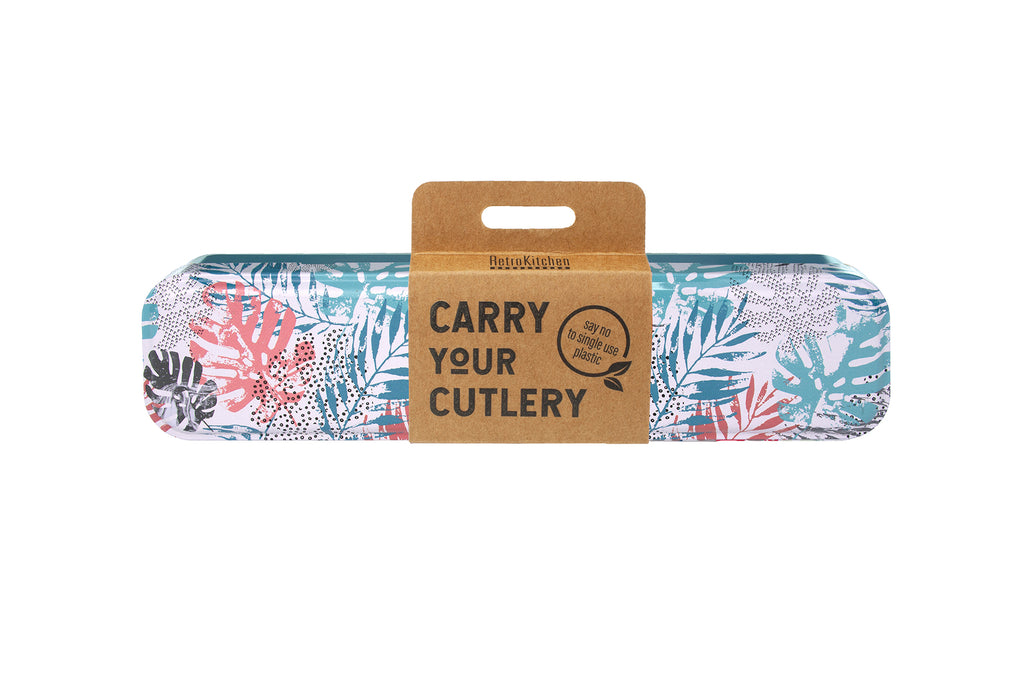 RetroKitchen_carry Your Cutlery_Palm Frond Design