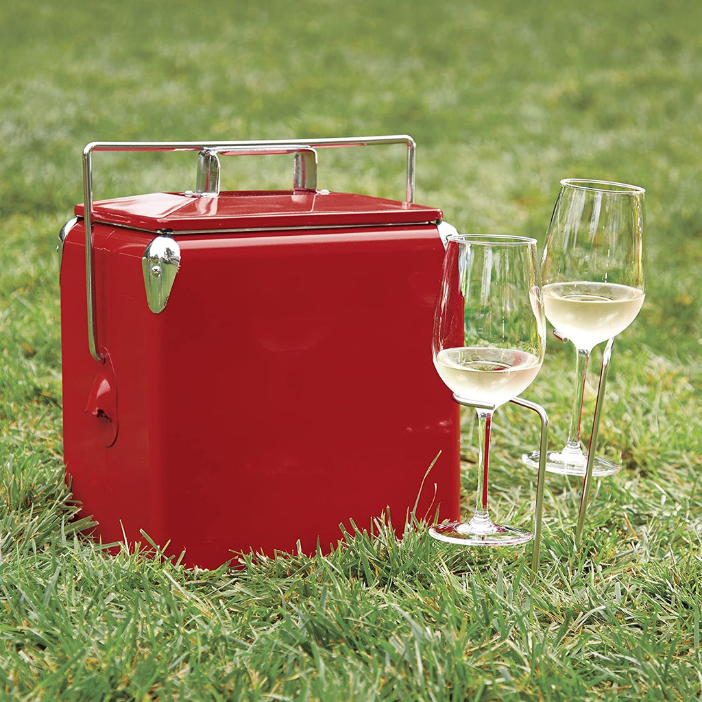 SteadySticks Wine Glass Holders for picnics