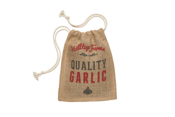 RetroKitchen hessian garlic storage sack